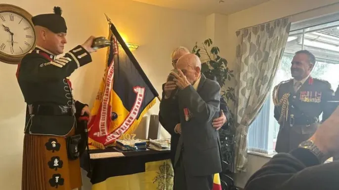 107-річний ветеран Другої світової війни розкрив цікавий секрет довголіття