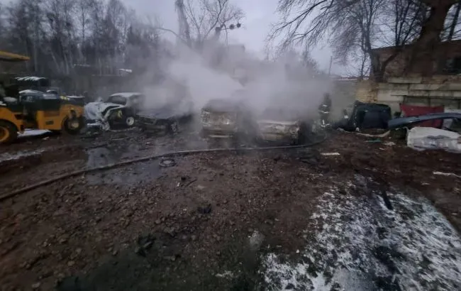 Оприлюднено перші наслідки атаки на Київ, є поранені та руйнування