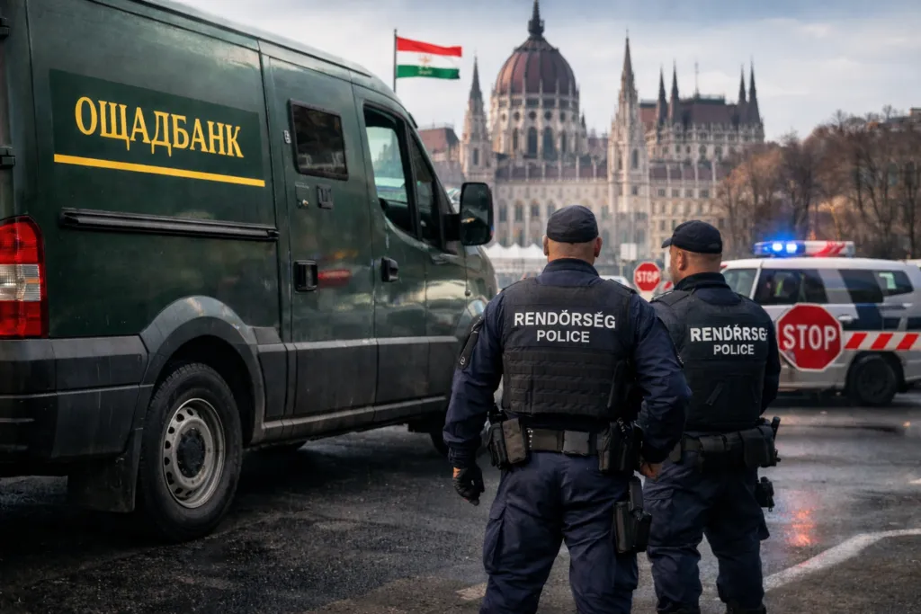 НБУ вимагає в Угорщини пояснень після затримання інкасаторів Ощадбанку