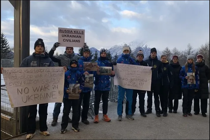 Українці та латвійці протестують проти участі росіян у Кубку Європи зі скелетону