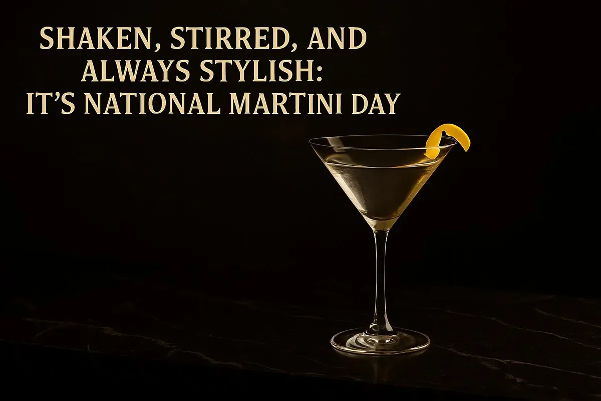 June 19 Holiday: National Martini Day Around the World—The History of This Legendary Drink