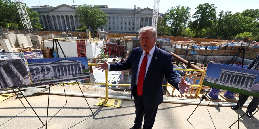Трамп строит под Белым домом подземный комплекс с защитой от дронов
