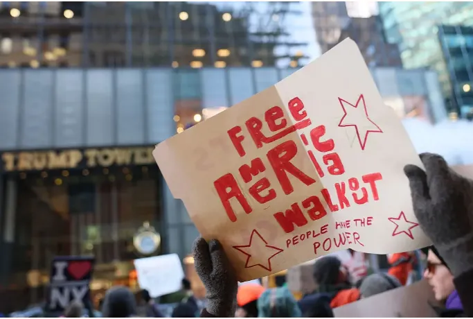 У річницю інавгурації Трампа США охопили протести