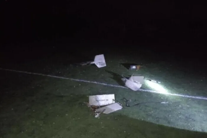 У Святошинському районі Києва уламки впали на багатоповерхівку, постраждали троє людей