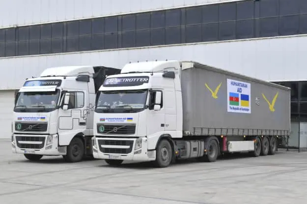 Азербайджан відправив Україні ще одну партію енергообладнання