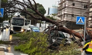 У Франції внаслідок сильного шторму загинула людина