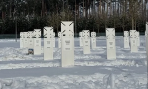 Затверджено остаточні зразки пам’ятників для військового меморіального кладовища