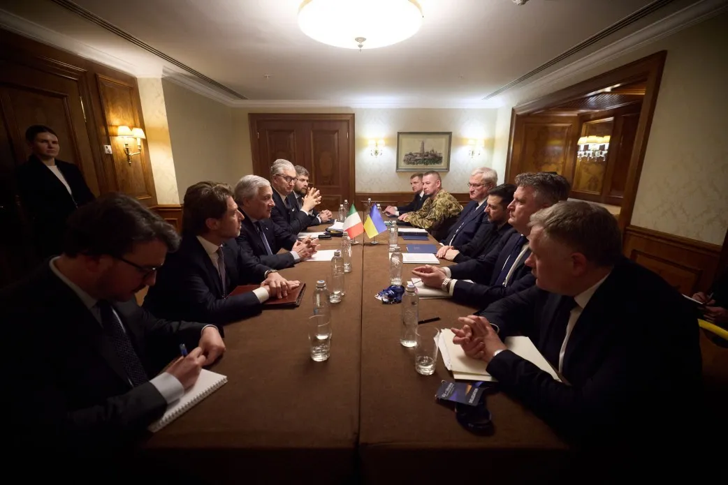 Зеленский и глава МИД Италии обсудили глобальные угрозы в связи с войной с Ираном