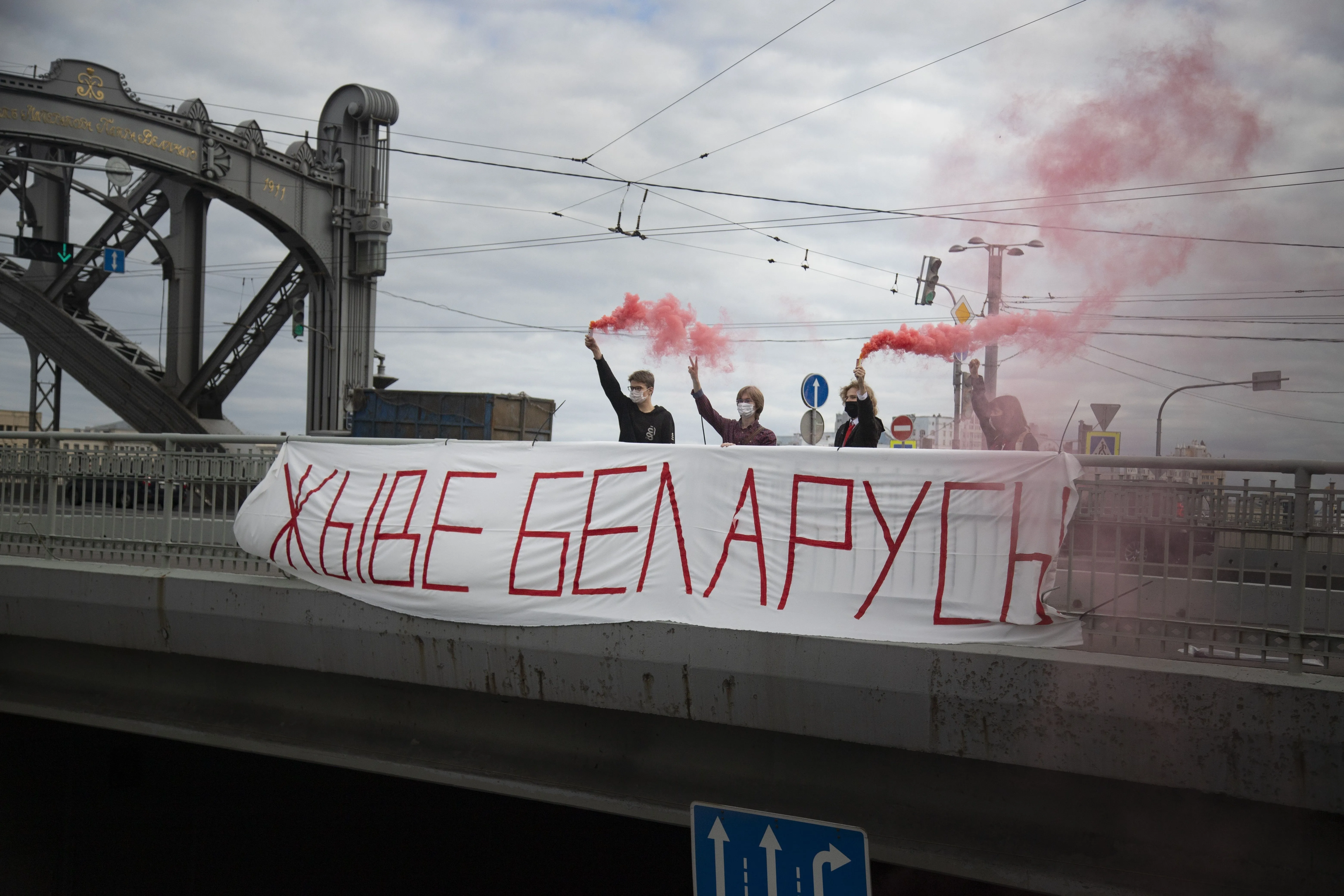 Lithuania and Latvia marked the sixth anniversary of the protests in Belarus