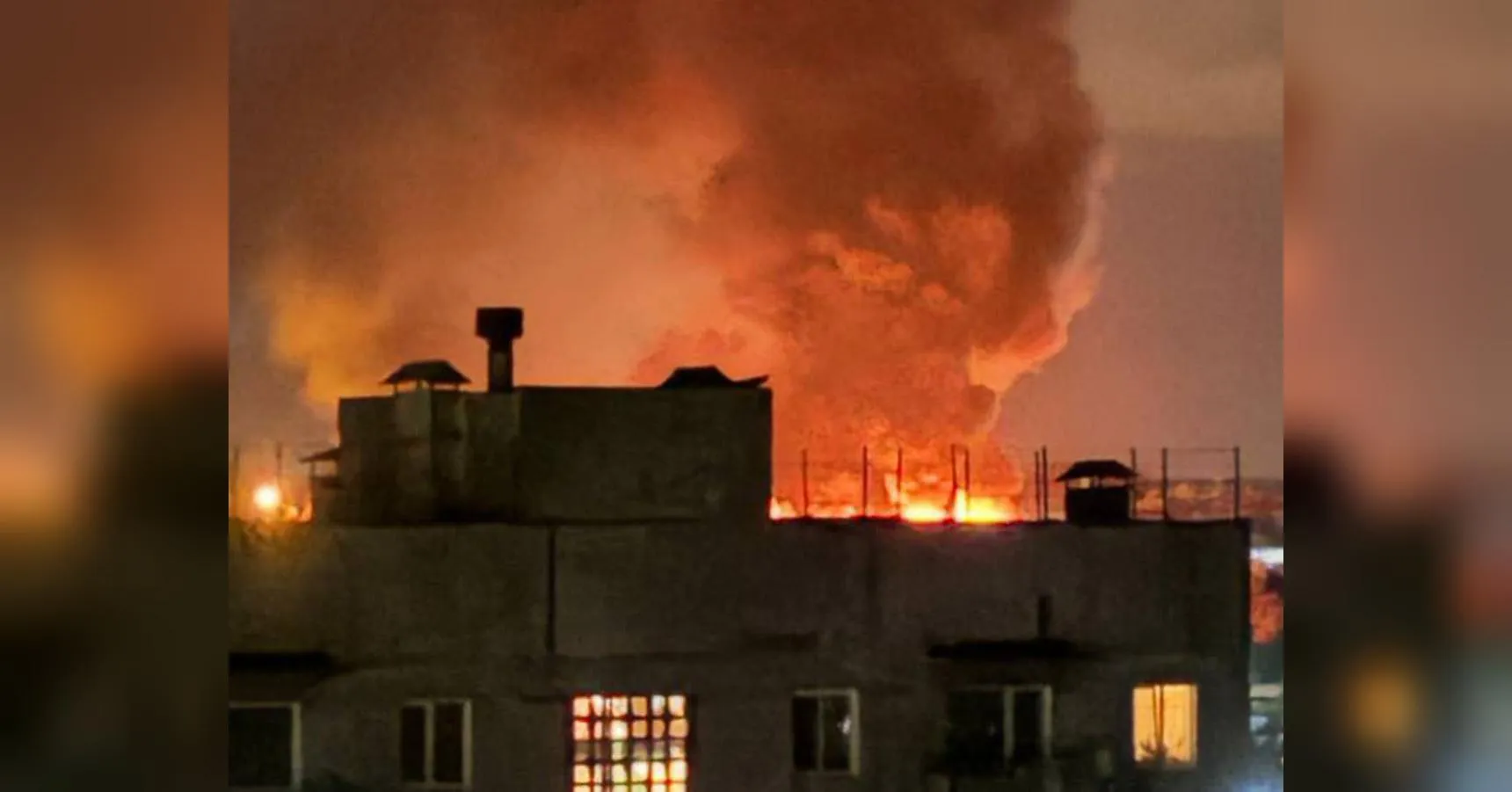 У Сизрані невідомі дрони вдарили по енергооб'єктах та НПЗ