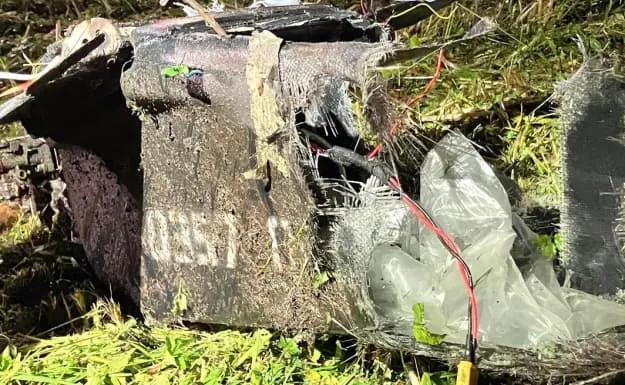A drone carrying a warhead, which was likely heading toward Russia, was discovered in Estonia