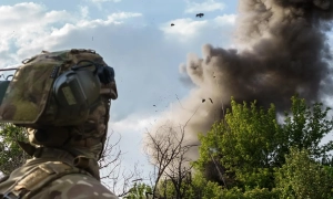 Відео: «Азов» відбив механізований штурм росіян під Добропіллям