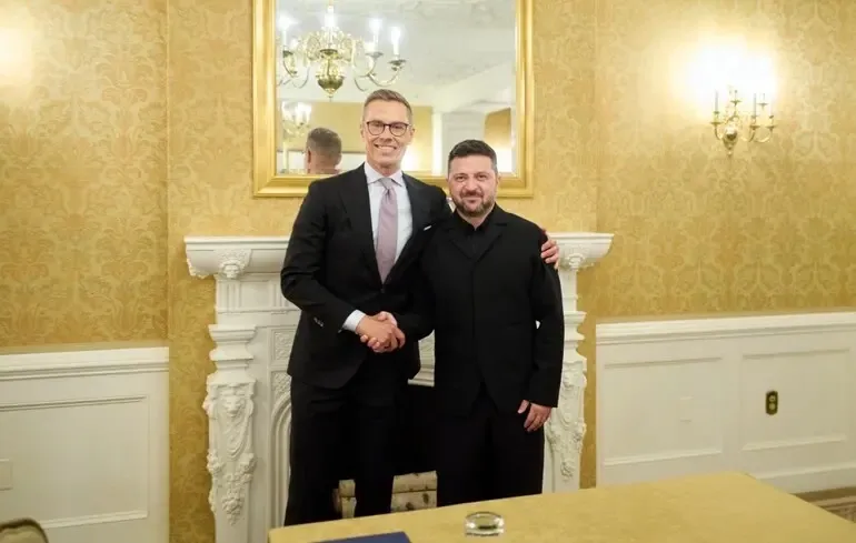 Zelenskyy is holding talks with Stubb and Stere following their conversation with Putin