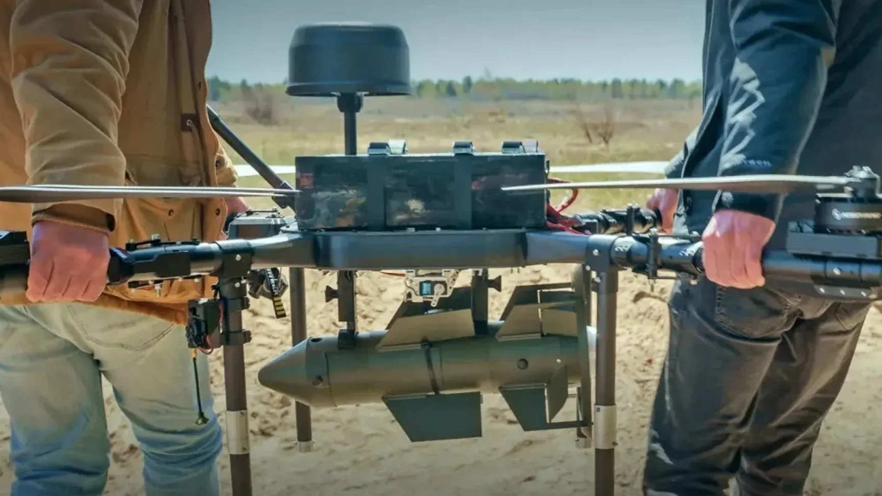 В Украине представили новый управляемый боеприпас Firefly