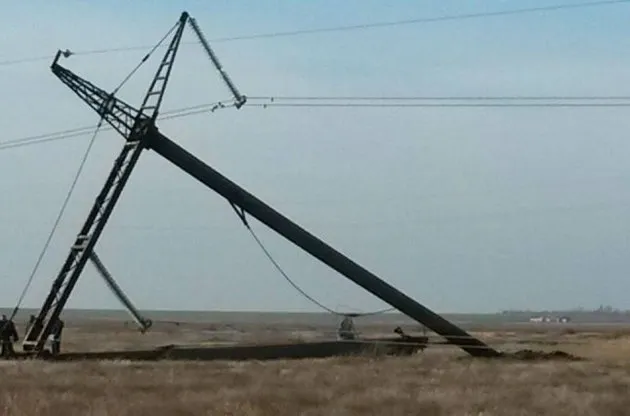 У Криму після атаки безпілотників частина населених пунктів залишились без світла
