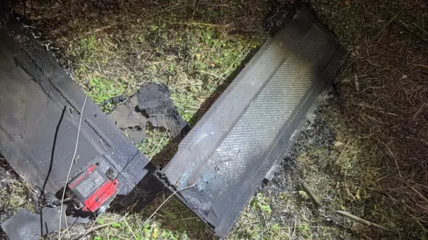 Фото: у Румунії впав російський дрон