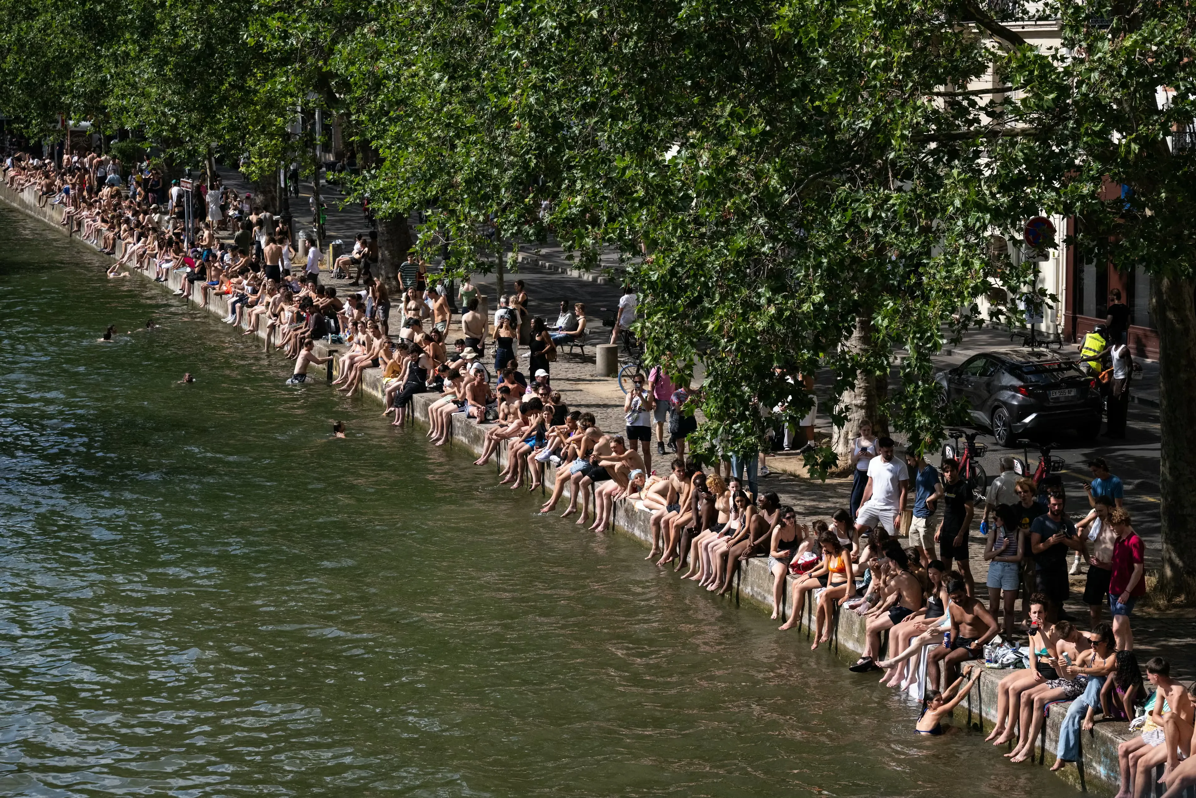 Paris has banned alcohol due to a record heat wave