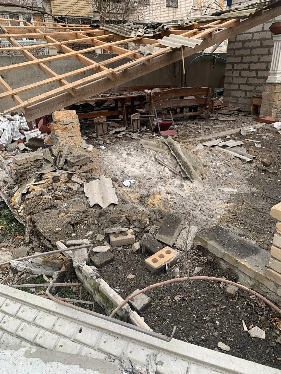 Росіяни обстріляни територію храму Московського патріархату в Херсоні