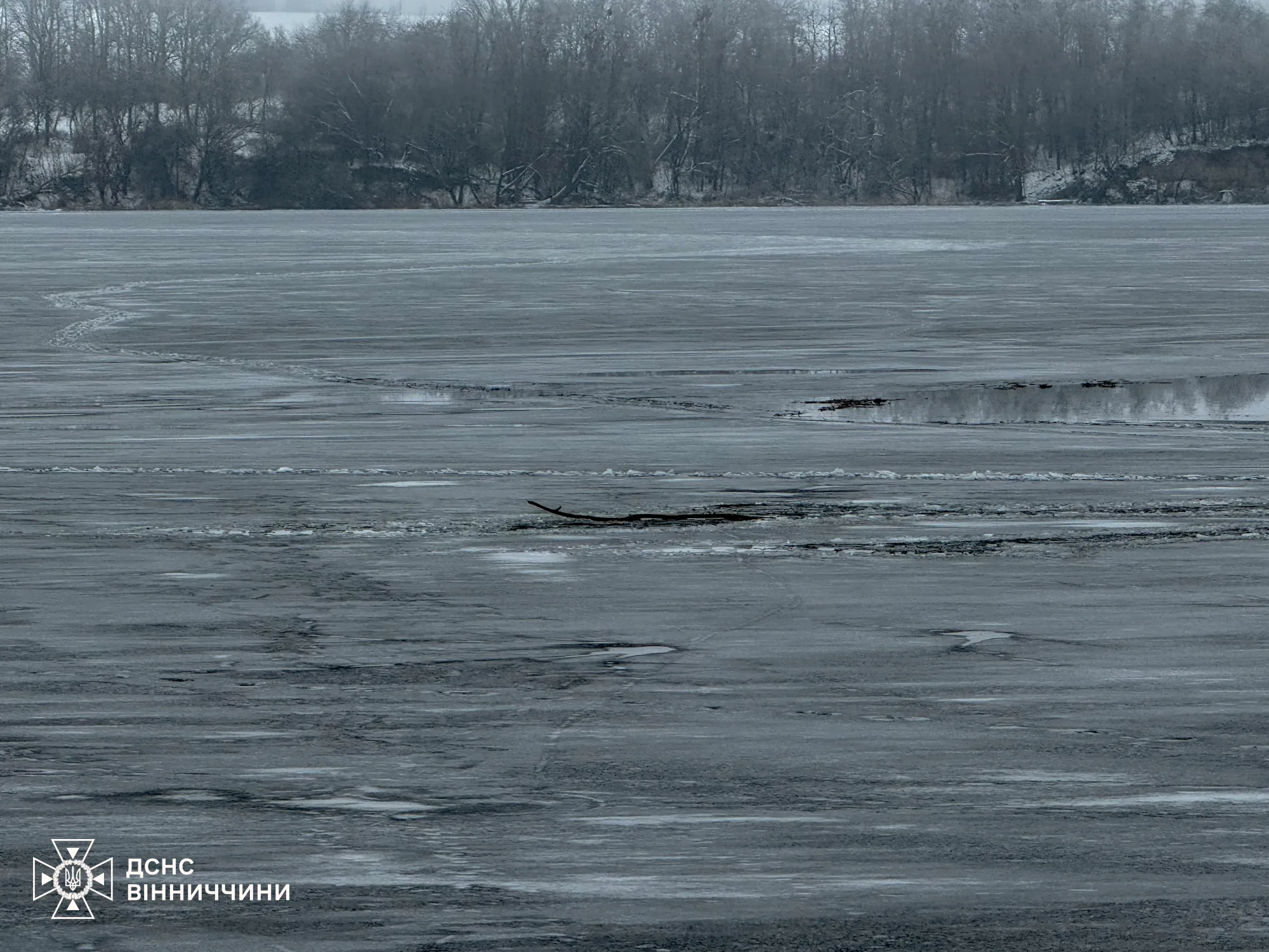 На Вінниччині чоловік провалився під кригу на річці Південний Буг