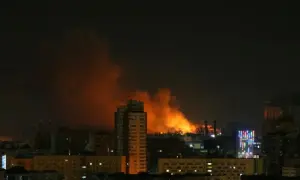 В Изюмском районе российские террористы ударили по критической инфраструктуре