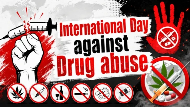 June 26 Holiday: The World Marks the International Day Against Drug Abuse