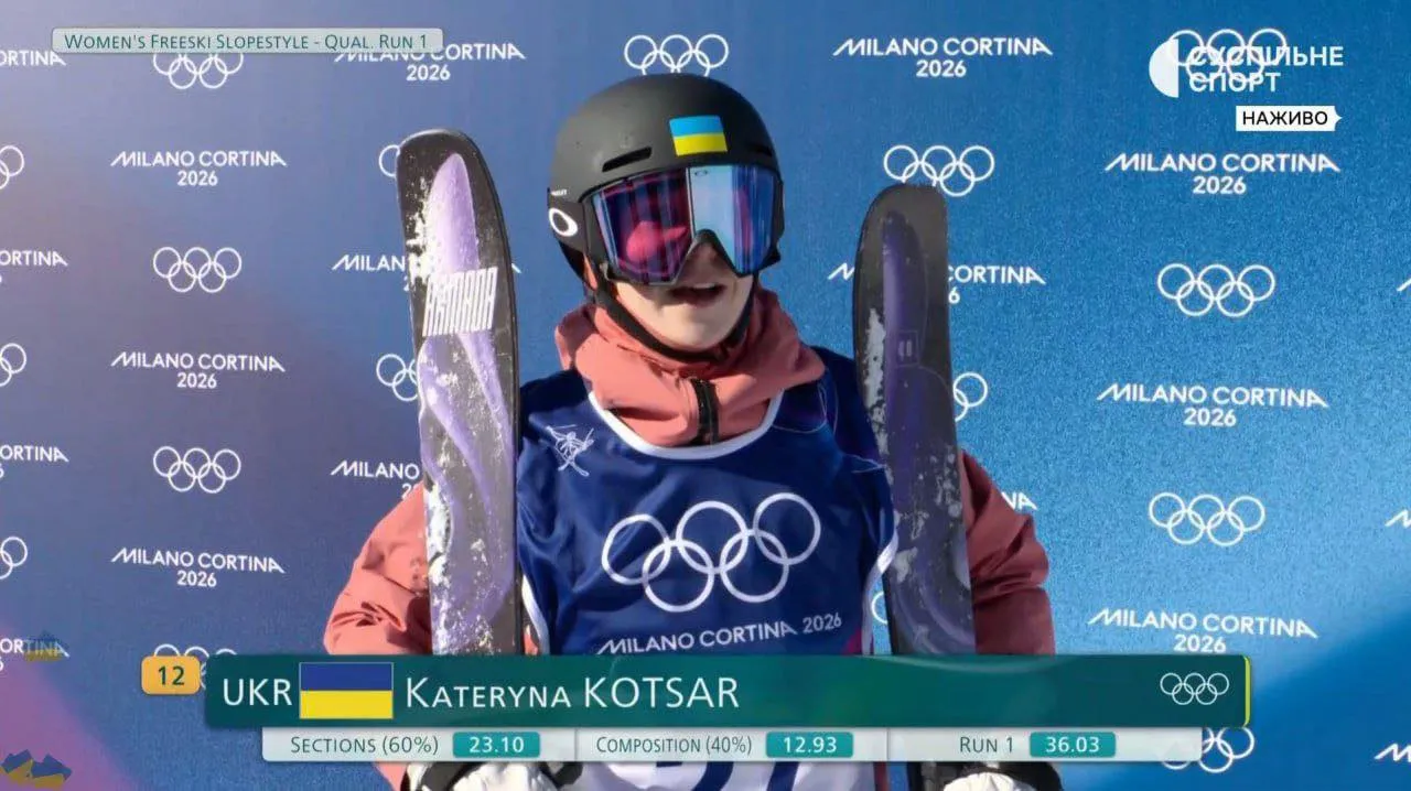 МОК заборонив українській фристайлістці Коцар шолом з написом про хоробрість