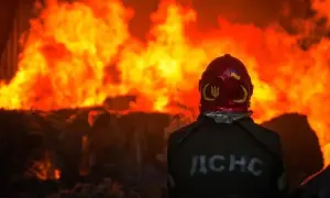 Днепр подвергся атаке дронов-камикадзе: вспыхнул пожар, есть пострадавшие 