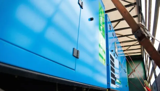 4 лютого французькі генератори прибувають в Україну для підтримки енергетики