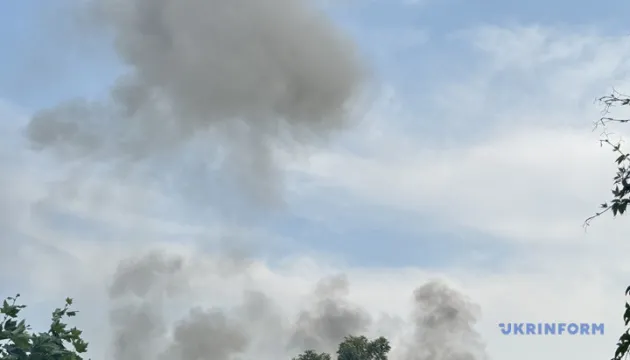 Russians attacked Dnipro—a fire broke out