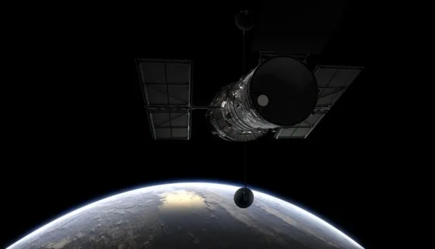 Hubble показав спіральну галактику з чорною дірою в центрі