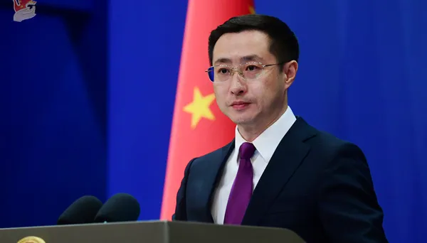 China has responded sharply to the EU over new sanctions against Russia