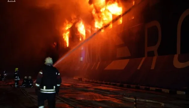 В порту Одеси під час атаки рф постраждало судно з українською соєю