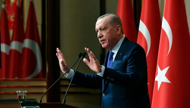 Erdogan spoke of a crisis in global development and values and called for a stronger role for diplomacy