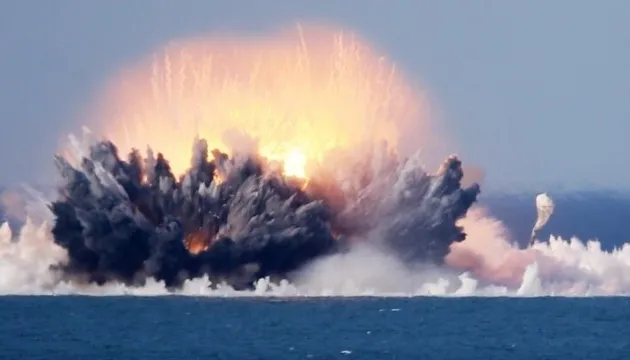 Українські ВМС ліквідували ворожий морський дрон