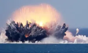 Українські ВМС ліквідували ворожий морський дрон