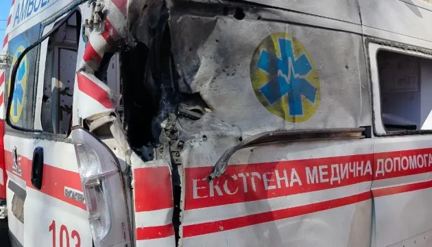 Російський дрон атакував «швидку» на Миколаївщині