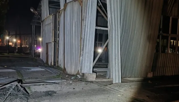 Російські дрони атакували порт на Одещині на судні спалахнула пожежа