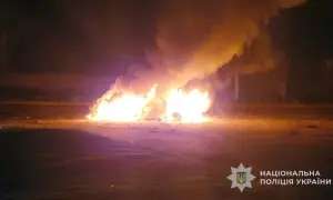 Масова атака дронів накрила Ленінградську область