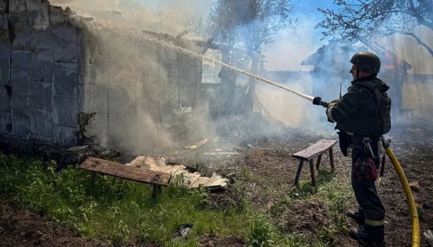 В Сумской области после атак потушили пожары в четырёх населённых пунктах