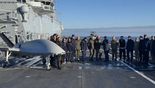 Turkey launched a drone equipped with electronic warfare systems from a ship for the first time