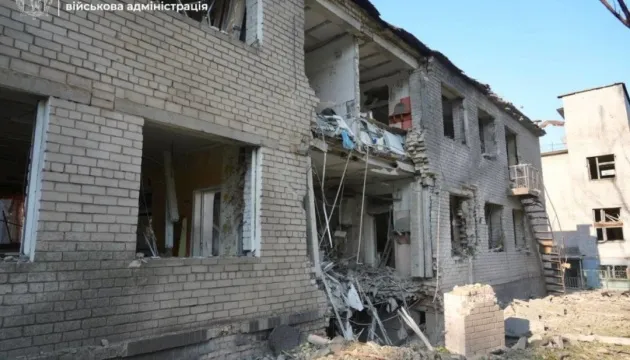 В Запорожье в результате российского удара пострадал детский сад, есть пострадавший