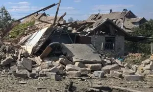 В результате удара «Градами» по центру Херсона погиб местный житель