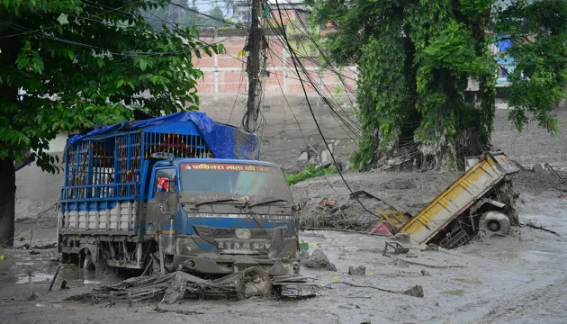 62 Ukrainians are missing in Nepal following a flood