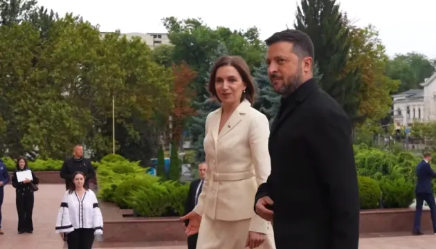 Zełenski spotkał się z Sandu w Dniu Niepodległości Mołdawii