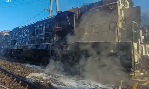 Russia is attacking Kyiv with drones; warehouses and office buildings are on fire