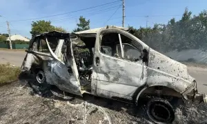 РФ вдарила по АЗС та вантажівкам біля кордону з Польщею