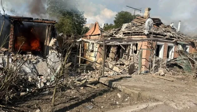 Russian forces carried out an airstrike on Sloviansk; a girl was wounded