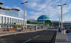 Iran has denied any involvement in the attempted bombing of a U.S. air base in Britain