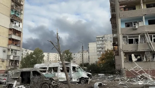 Росія майже 50 разів ударила по Сумщині, є загиблий та поранені