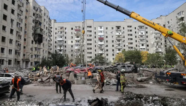 В Кременчуге после ракетного обстрела число пострадавших уже достигло 41 человека